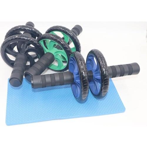 14.5cm Anti-skid Multi-functional AB Wheel Double-wheel Abdominal Muscle Wheel Silent AB Wheel Household Fitness Equipment