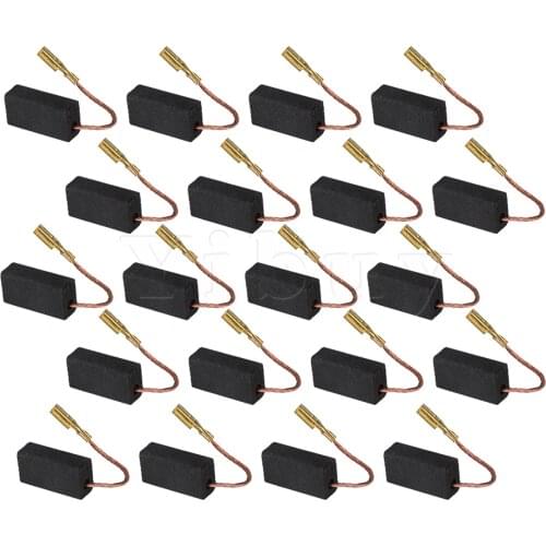 15 x 8 x 5mm Angle Grinder Carbon Motor Brushes Repair Spare Replacement 20pcs