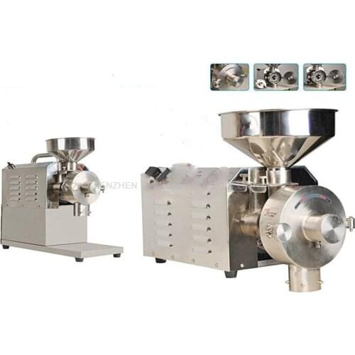 220V electric mill medicine pulverizer cereal grain grinding machine steel bean wheat rice sesame grinder