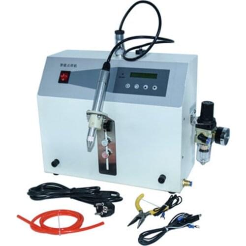 220V/110V High Power Spot Welding Machine Desktop Mini Dental Point Weld Equipment Intelligent Small Jewelry Processing Tools