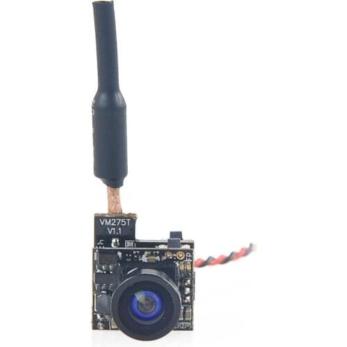 Free Shipping HOBBYMATE FPV Micro AIO Camera VTX 5.8G 40CH 25mW Transmitter with Y Splitter for FPV Drone like Blade Inductrix