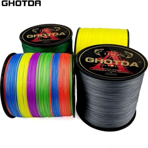 Hot Sale Multifilament Fishing Line 9 Strands 12 Strands Semi-sinking Floating Fresh And Sea Water Fishing Line 100m 300m 500m
