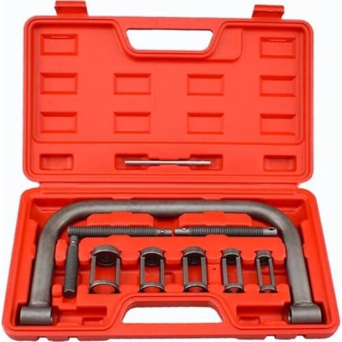 Car Engine Cylinder Head Valve Spring Compressor Remove Install Tool