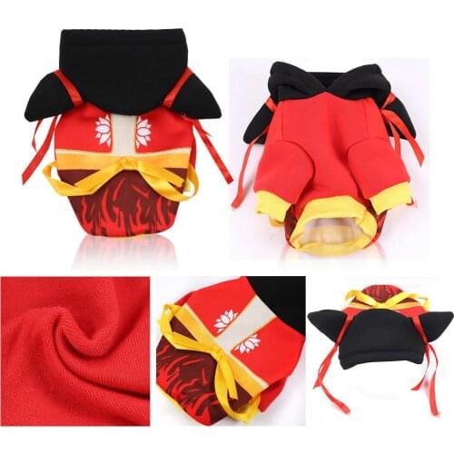 Costumes Cartoon Cute Pet Dog Clothes Winter Christmas Soft Fleece Animal Duck Owl Tiger Dinosaur Cosplay Dog Hoodies Clothes