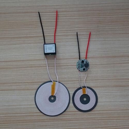 24V Transmission Conversion Efficiency High Wireless Charging Module 20mm Long Distance 5V / 1A Wireless Power Supply TX-24VHS