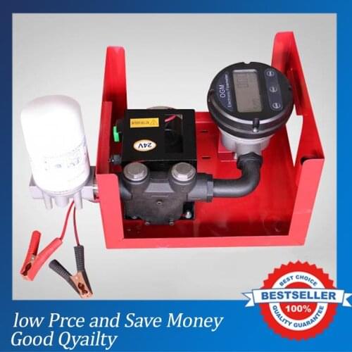 60/min Fuel Metering Pump With Oil Gun 12V/24V/220V Diesel Pump