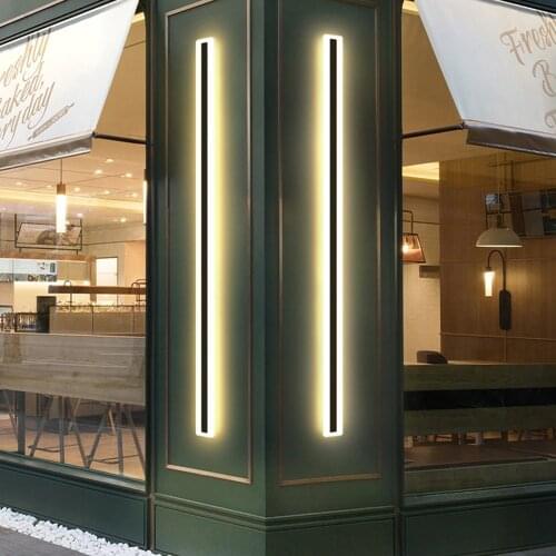 Indoor Outdoor Wall Light LED Waterproof Wall Lamp IP65 For Garden Villa Porch Bedroom Bedside Wall Fixture Lighting AC220V