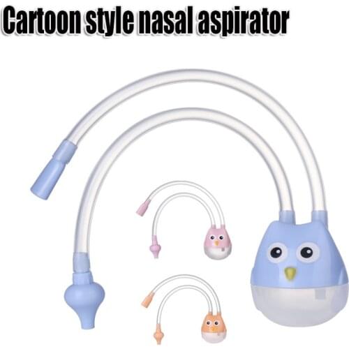 Nasal aspirator High quality neonatal protective nasal aspirator Safe vacuum owl nasal aspirator Baby oral nasal aspirator