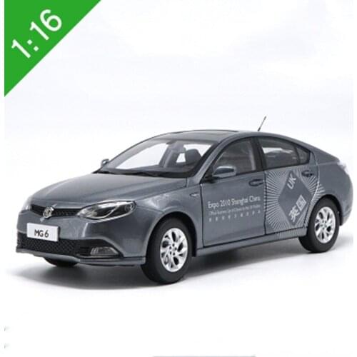 Original Factory Authentic 1:16 Mg New Mg6 White Diecast Car Models with Small Gift