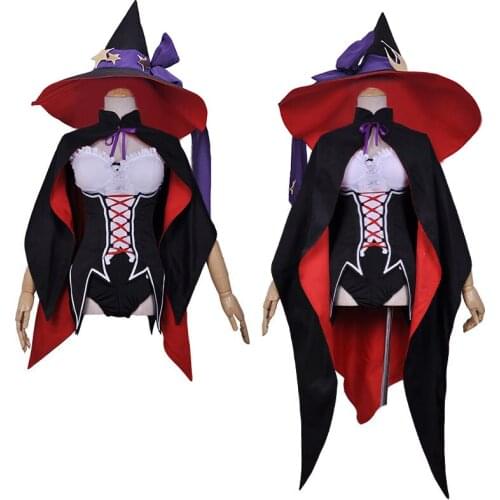 Re:Life In A Different World From Zero Emilia Rem/RamSmall demon Dress halloween costume Cosplay Costume with socks and tail