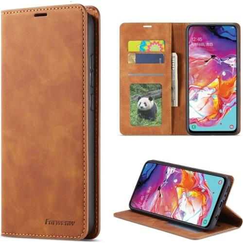 Luxury Leather Flip Case For Samsung Galaxy A01 A21 S A41 A31 A51 A71 A81 A91 A10 M10 A20 E A30 A40 A50 A70 S Card Phone Cover