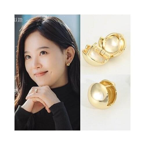 Kim So-yeon My Roommate Is A Gumiho Lee Hye-ri Earrings Korean for women gilrs Drama Stylish Creative Earrings