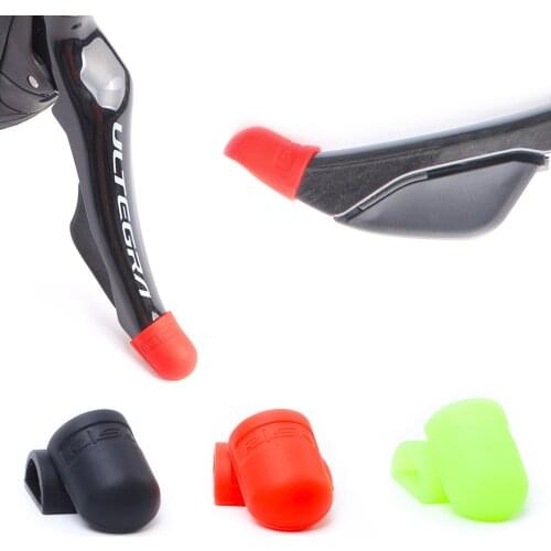 Road Bike Brake Shifter Lever Cover Silicone Anti-scratch Sleeve Protectors Portable Waterproof Cycling Elements for RISK