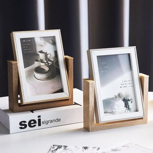 Modern Wooden Photo Frame Picture Frame Minimalism Home Decoration Poster Frame Photo Holder Living Room Decor Canvas Frame Gift