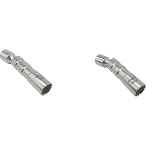 Thin Wall Magnetic Swivel Spark Plug Socket - 3/8-Inch Drive 12-Point Spark Plug Socket Removal Tool