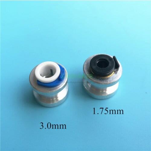 1pc BMG 1.75mm/3.0mm Aluminum alloy Bowden extruder adapter Connector for TItan/BMG Extruder dual drive Extruder 3D printer part