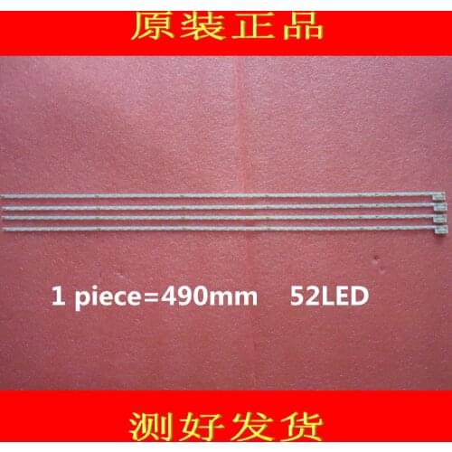 2piece/lot FOR LCD-40V3A M00078 N31A51P0A N31A51POA V400HJ6-LE8 New LED backlight V400HJ6-ME2-TREM1 1 piece=49cm(490mm) 52LED