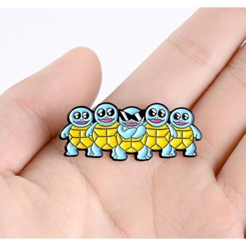 20/Lot Alloy Metal Brooch Pin For Lapel Figure Toys