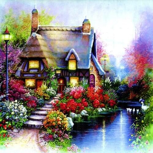 A6173 11CT/14CT/18CT/25CT/28CT tree patterns Counted Cross Stitch DIY Cross Stitch Kits Embroidery Needlework Sets