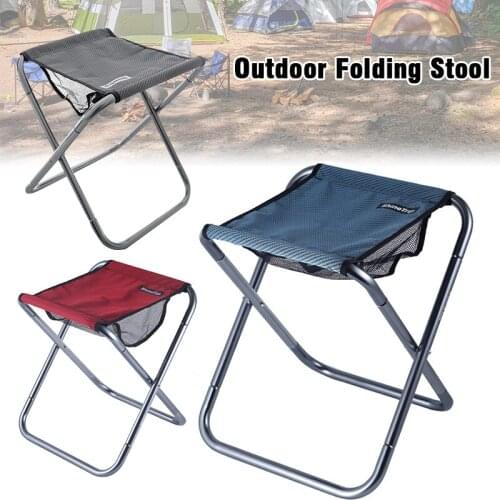Aluminum Alloy Outdoor Camping Folding Chairs Portable Travel Fishing Hiking Barbecue Desk