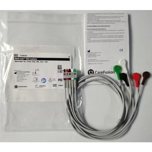 CareFusion GE Original Import Can Be Split American Standard Adult Five-lead Snap Button 74CM Can Be Split