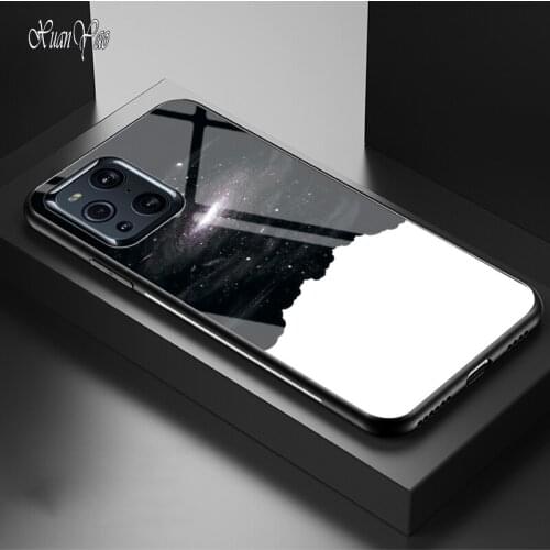 For OPPO Find X3 X2 Neo Case XUANYAO Original Ultra Slim Tempered Glass Coque For OPPO Find X X2 Pro Case Hard Soft Edge Cover