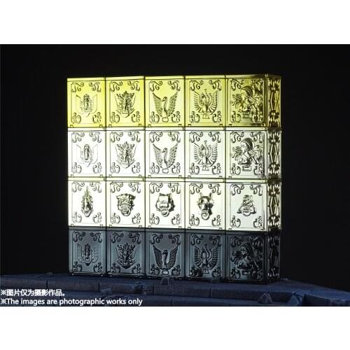 RH 12 Silver Saints Suitcase Orphée Albione Hakuri Marin Cloth Box Saint Seiya Myth Constellation Box Limited Edition