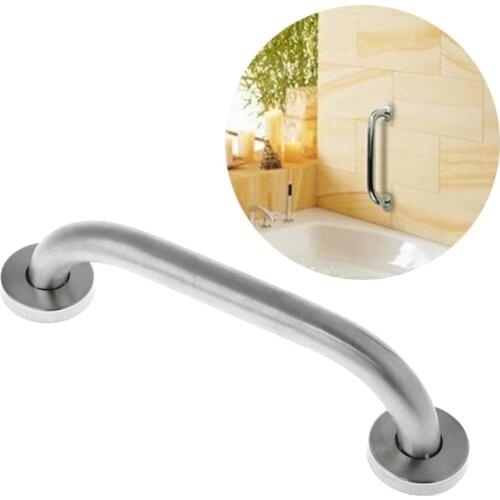 High Quality Stainless Steel Bathroom Shower Support Wall Grab Bar Safety Handle Towels Rail 20cm