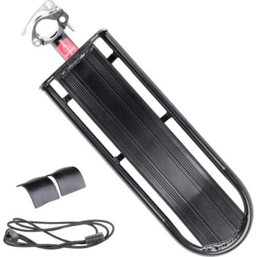 Deemount Quality Bicycle Cargo Carrier Seat Post Dia. 25-34mm 9KGS Load Bikes Rear Luggage Rack Bag Holder Stand Trunk RCK-042