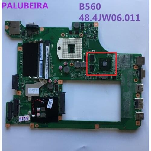 PALUBEIRA STOCK 48.4JW06.011 laptop motherboard for Lenovo B560 Notebook PC MAINBOARD Video chip 100% Test OK
