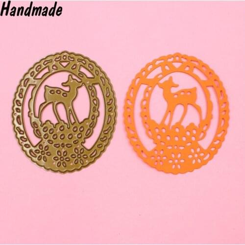 Metal Steel Swing Deer Die Cutting Dies Stencil for DIY Scrapbooking Album Paper Card Photo Decorative Craft Embossing Folder