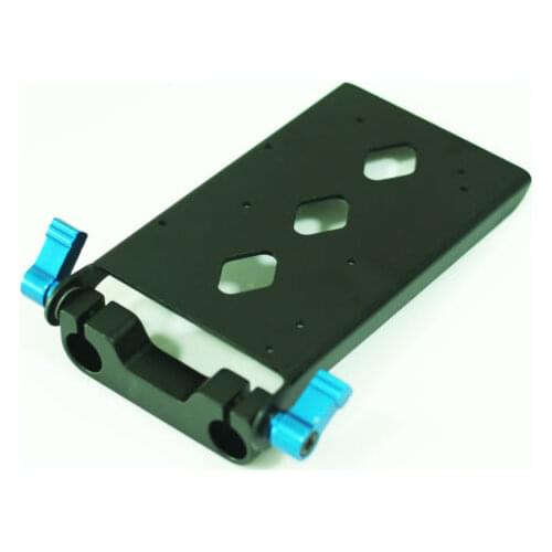 New Wondlan Battery Support Base - Cheese Plate for 15mm Support Rail Rig Rail DSLR