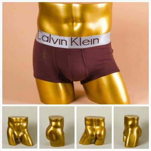 New Arrival! Luxury fiberglass golden and white grey black color Lower Half Body Male Mannequin Torso For Underwear Display