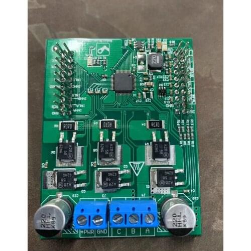 Evaluation FOC of Ti three phase motor development drive board BOSTXL-DRV8305EVM