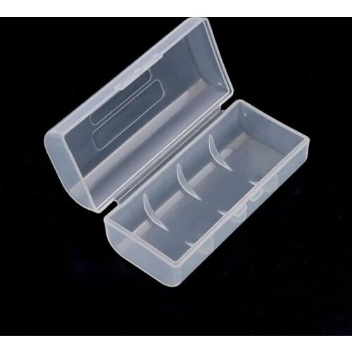 Plastic Case Holder Battery Storage Box for 1 X 26650 Rechargeable Battery Storage Case