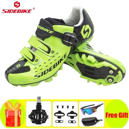Sidebike Sapatilha Ciclismo 2021 Mtb Cycling Shoes Mountain Bike Sneakers SPD Pedal Breathable Riding Outdoor Shoes