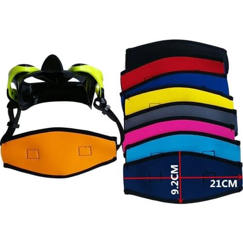 Comfort Scuba Diving Swimming Mask Strap Cover Hair Wrap Band Protector Water Sports Gear Equipment Accessories