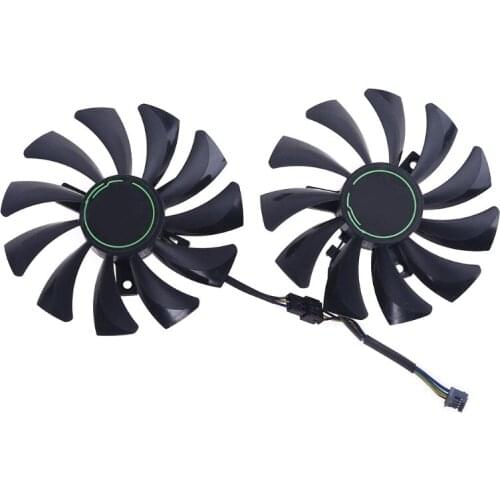1 Pair HA9010H12F-Z 4Pin Cooler Fan Replacement for MSI GTX 1060 1660Ti RTX 2060 VENTUS XS C Graphics Card Fan J0PB