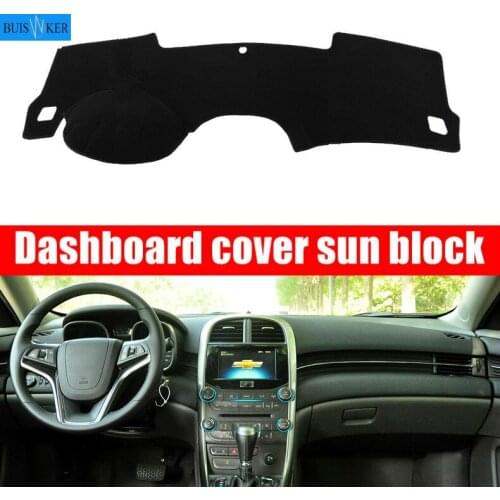 For Chevrolet Malibu 2012 2013 2014 Car Inner Auto Dashboard Cover Dashmat Pad Carpet Sun Shade Dash Board Cover Fit