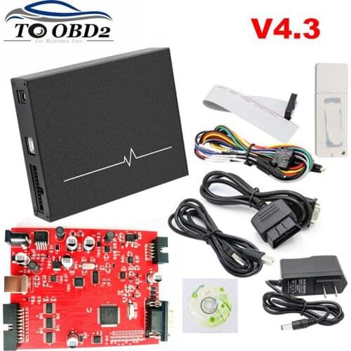 High quality Black PIASINI MASTER Full Version V4.3 Master ECU Programmer Serial Suite(JTAG-BDM- K-line-L-line-RS232- CAN-BUS )