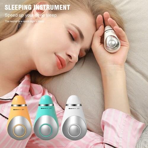 USB Charging Microcurrent Sleeping Handheld Sleep Aid Instrument Pressure Relief Sleep Device Hypnosis Instrument Massager Relax
