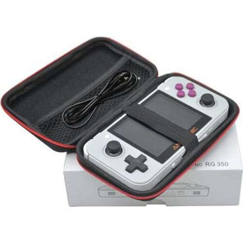 Retro Game Console Protection Bag Dust-proof Storage Handbag Carrying Case Box for RG350/RG350m/RG350p/RG351p Game Host