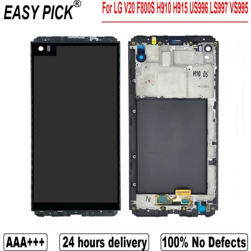 For LG V20 F800S F800L F800K H990DS H910 H918PR H915 H990N US996 H990TR LS997 VS995 LCD Display Touch Screen Digitizer Assembly