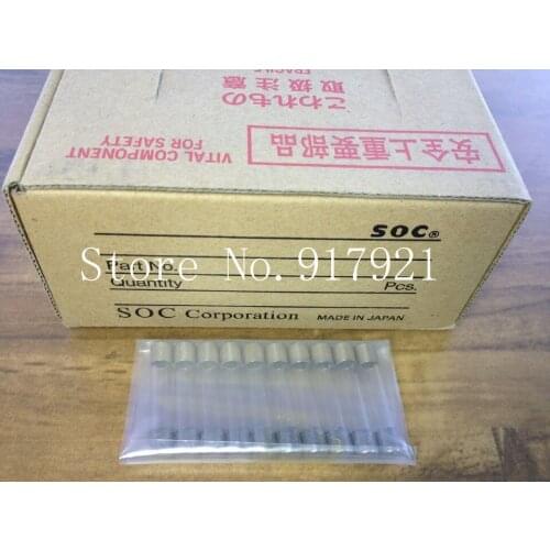 [ZOB] Japan imported SOC 1A 250V explosion-proof glass tube fuse 6X30 6X32 --200PCS/LOT