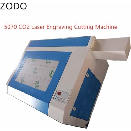 5070 CO2 Acrylic Laser Engraving Machine 60W 7050 Laser Cutting Machine For Wood Plywood Plastic With M2 Control Factory Price