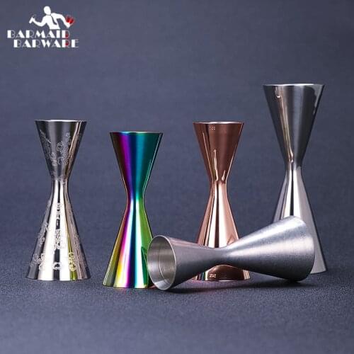 Japanese Style Measuring Cup Tools Bar Measure Cocktail Jigger Bar Tools Bar Accessories Silver/Copper/Gold