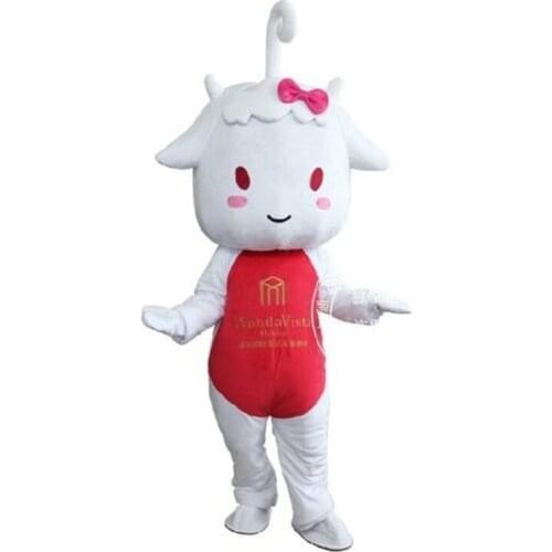 Cow Mascot Costume Cosplay Party Xmas Dress Outfit Advertising Halloween Adults Hot Interesting Funny Cartoon Character Clothing