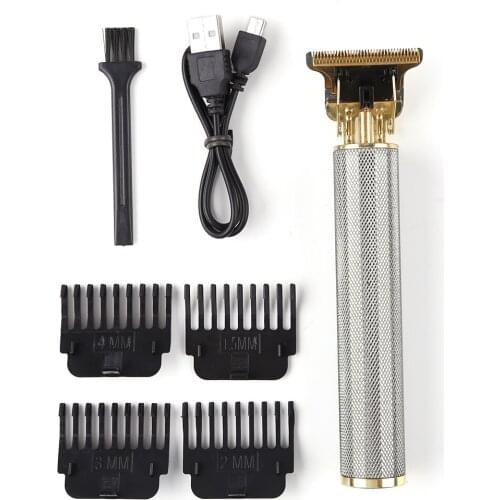 Hair Clipper Electric Hair Trimmer Cordless Shaver Trimmer 0mm Men Barber Hair Cutting Machine USB Rechargeable Beard Cutter