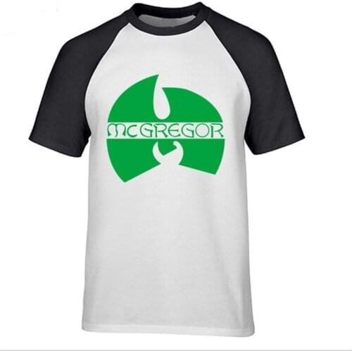 Mens Tshirt jogger Workout t shirts youth hipster Streetwear men short tops Music tee wrestling fighters conor mcgrego T-shirt