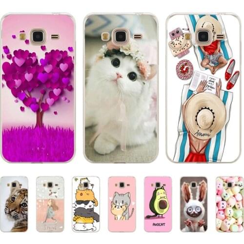 Soft Case For Silicone Back Cover For Cute Phone Cases Cover Bumper for Samsung Galaxy j1 j3 j5 2016 2017 j6 Plus 2018 case